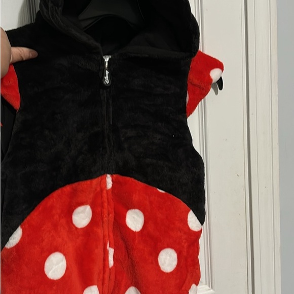 Disney costume Minnie mouse vest puffy costume without gloves size 130/19in 3-4T - Picture 3 of 7